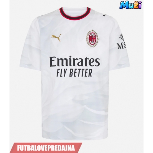 Lacne Muži Futbalové dres AC Milan Diego Moreira #22 2026-27 Krátky Rukáv - Preč